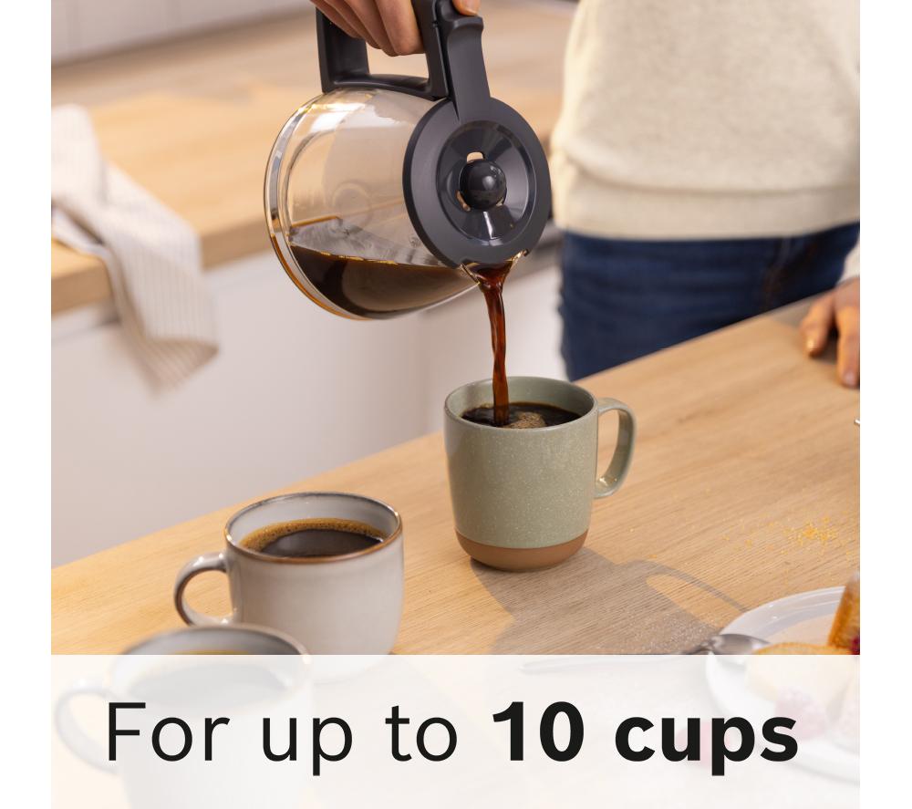 BOSCH MyMoment TKA2M113GB Filter Coffee Machine - Black image number 5 of 9