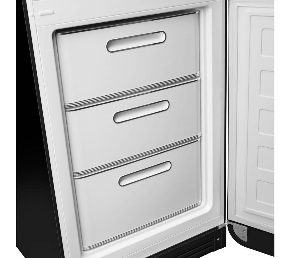 SMEG FAB32RBL6UK 70/30 Fridge Freezer - Black image number 6 of 7