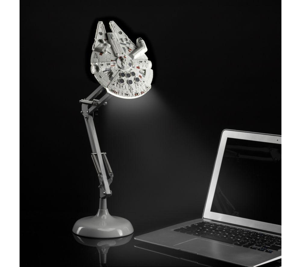 PALADONE Star Wars Millennium Falcon Posable Desk Light image number 2 of 4