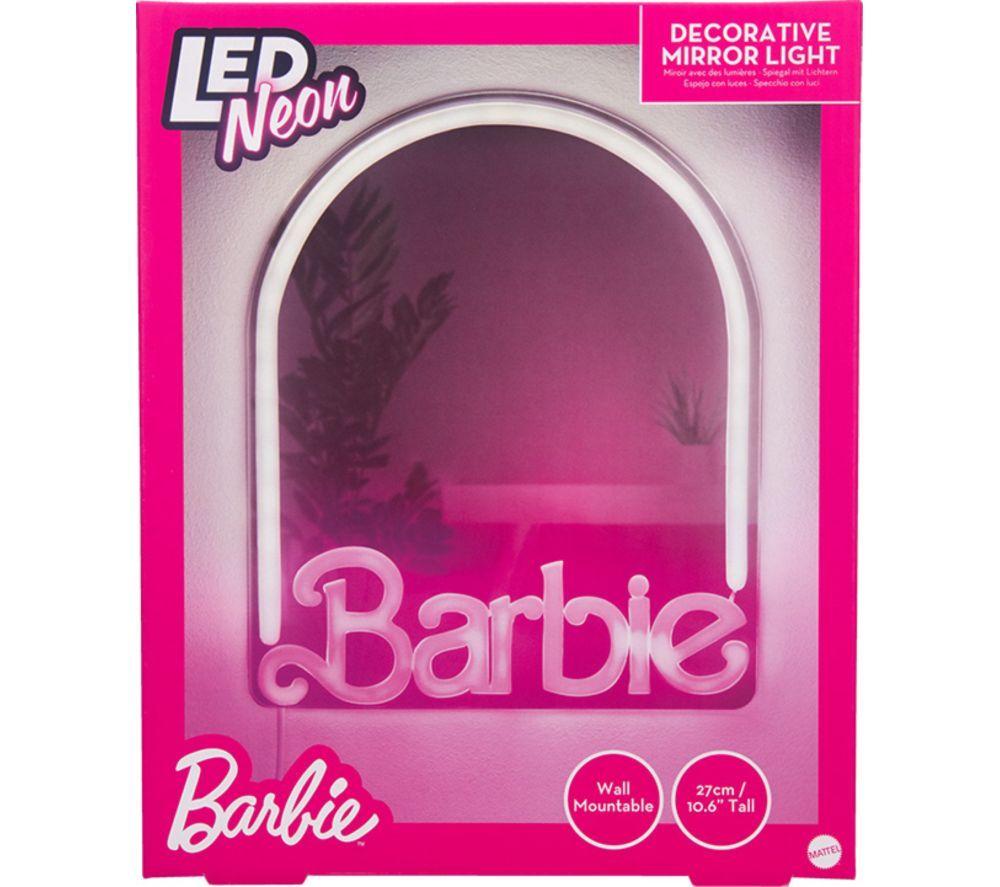 PALADONE Barbie Wall Mountable LED Neon Mirror image number 4 of 5