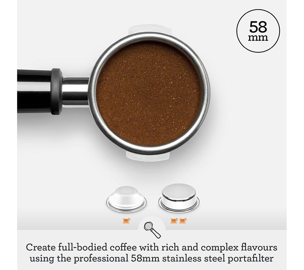 SAGE SES995 Oracle Dual Boiler Smart Bean to Cup Coffee Machine - Stainless Steel image number 8 of 12