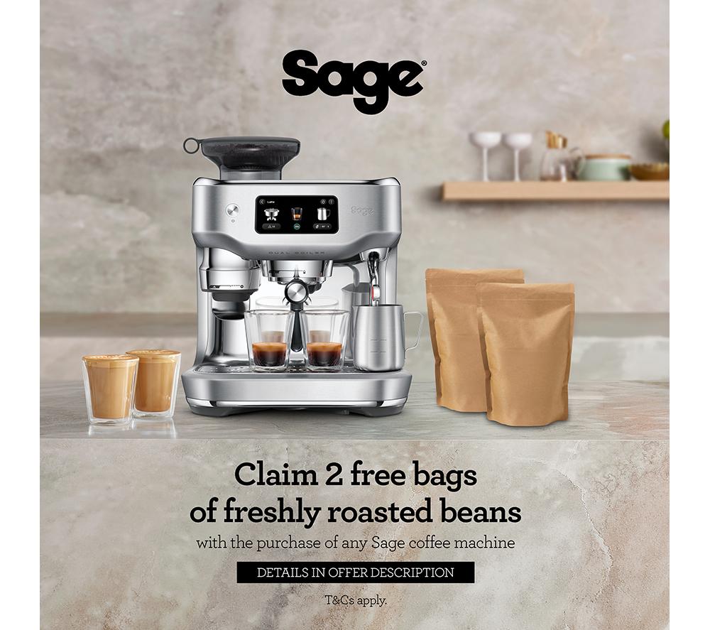SAGE SES995 Oracle Dual Boiler Smart Bean to Cup Coffee Machine - Stainless Steel image number 12 of 14