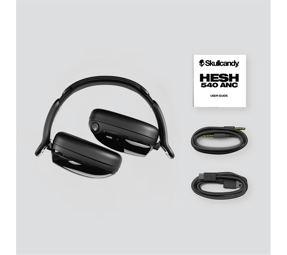 SKULLCANDY Hesh 540 ANC Wireless Bluetooth Noise-Cancelling Headphones - Black image number 10 of 11