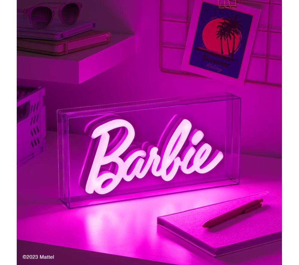 PALADONE Barbie LED Neon Light - Pink image number 3 of 5