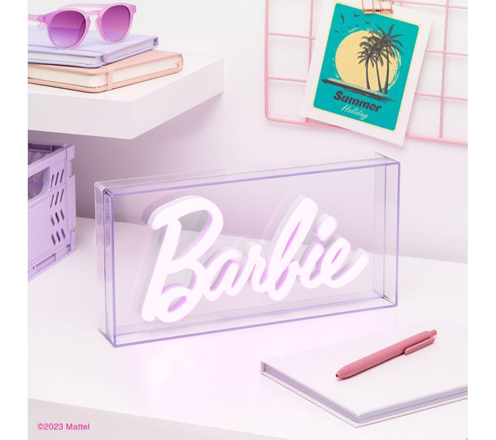PALADONE Barbie LED Neon Light - Pink image number 4 of 5