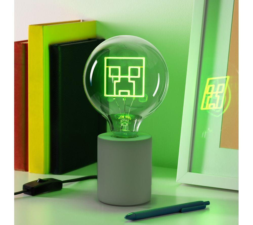 PALADONE Minecraft Creeper LED Neon Bulb Lamp image number 5 of 5