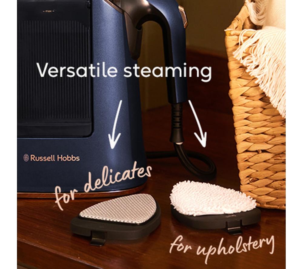 RUSSELL HOBBS Steam Genie 2in1 Maestro Clothes Steamer - Midnight Blue image number 3 of 6