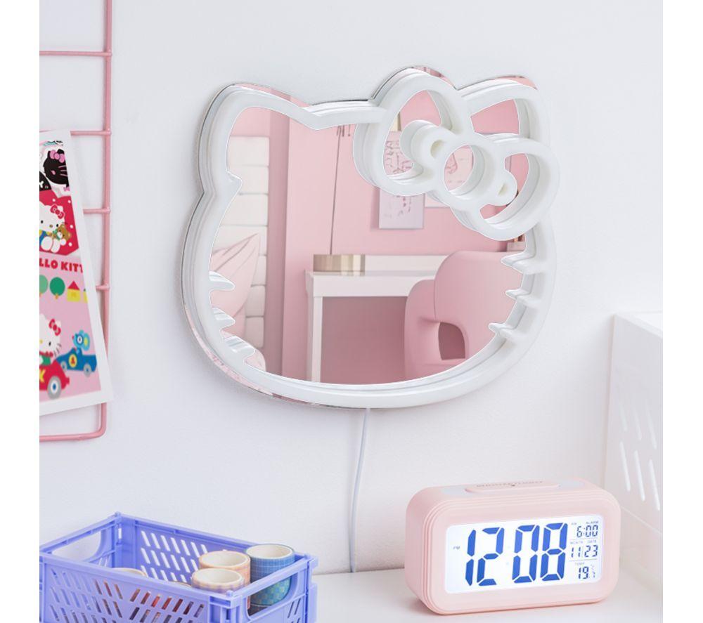PALADONE Hello Kitty Wall Mountable LED Neon Mirror image number 4 of 5