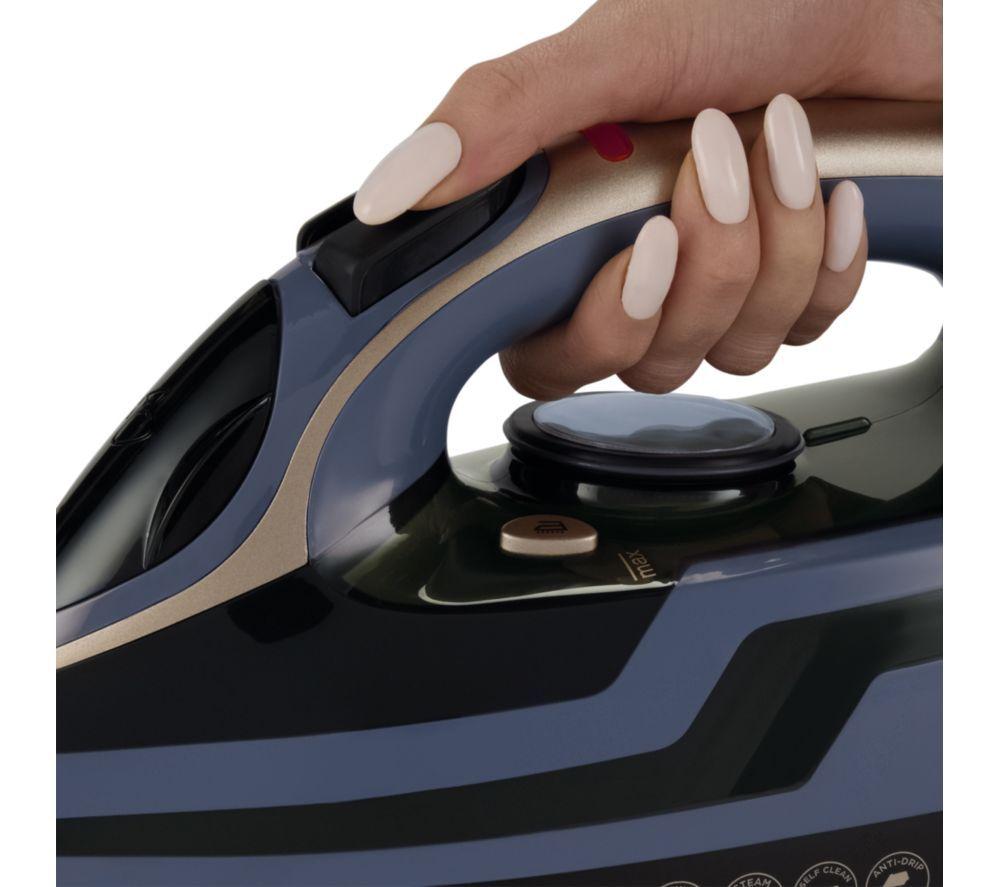 RUSSELL HOBBS Powersteam Ultra Pro Steam Iron - Midnight Blue image number 7 of 10