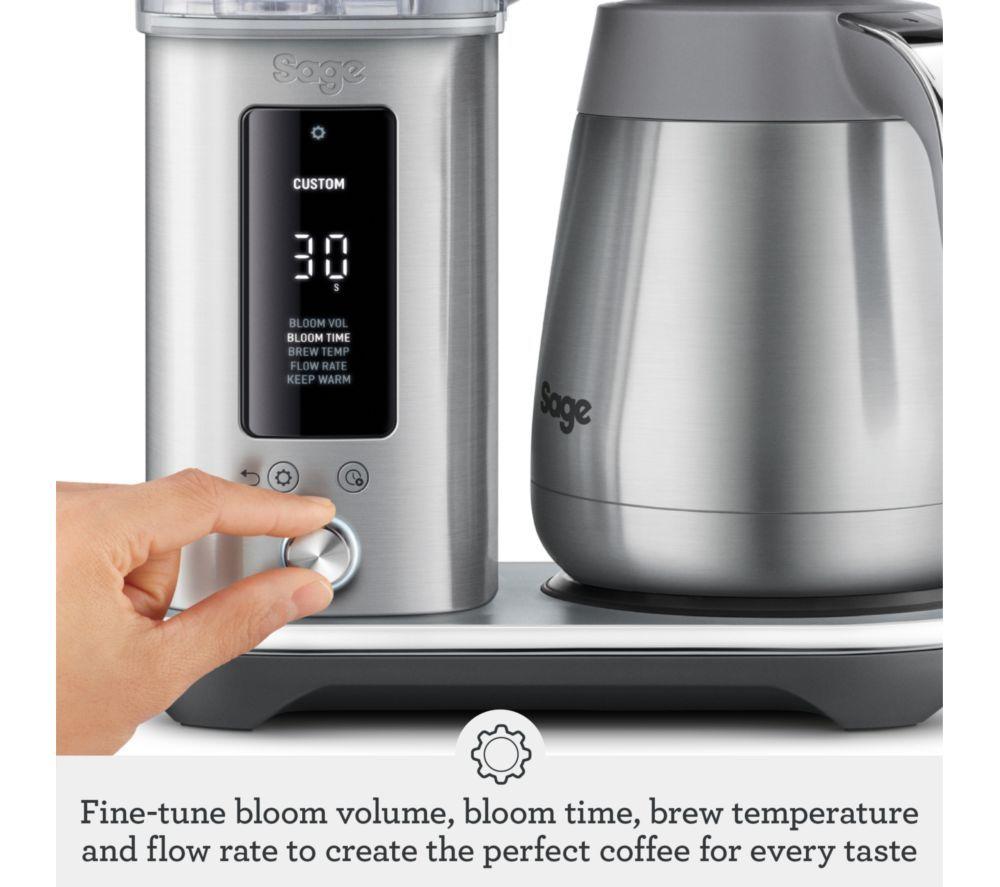 SAGE The Luxe Brewer SDC465 Filter Coffee Machine &ndash; Silver image number 3 of 7