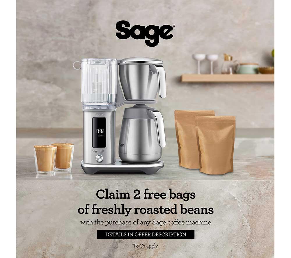 SAGE The Luxe Brewer SDC465 Filter Coffee Machine &ndash; Silver image number 7 of 7