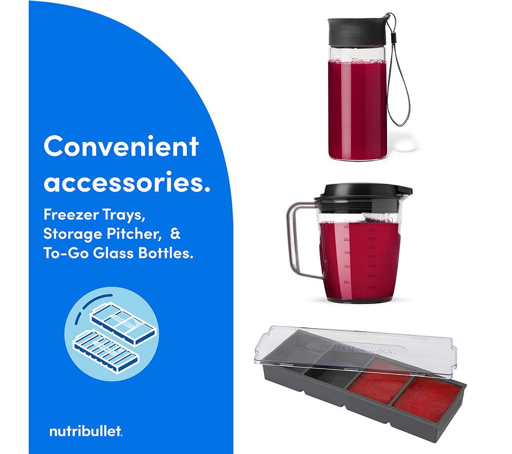 NUTRIBULLET 1000 W Juicer Pro - Black & Silver image number 6 of 15