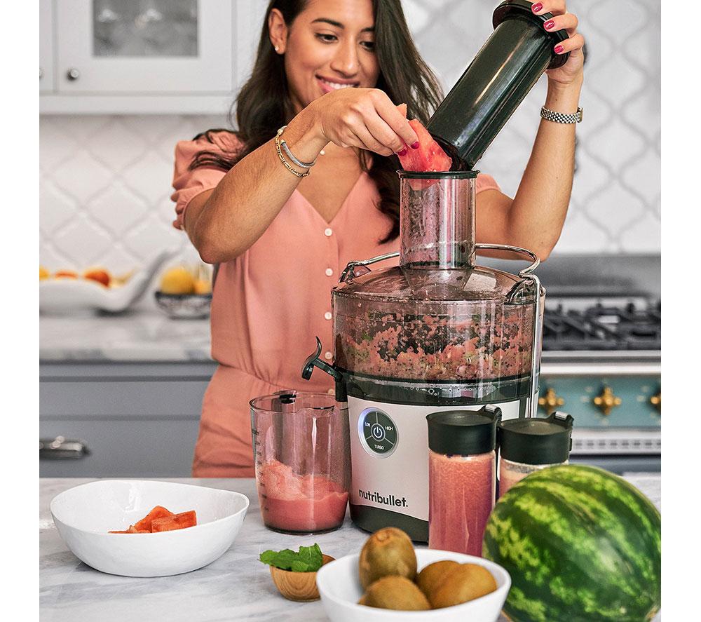 NUTRIBULLET 1000 W Juicer Pro - Black & Silver image number 11 of 15