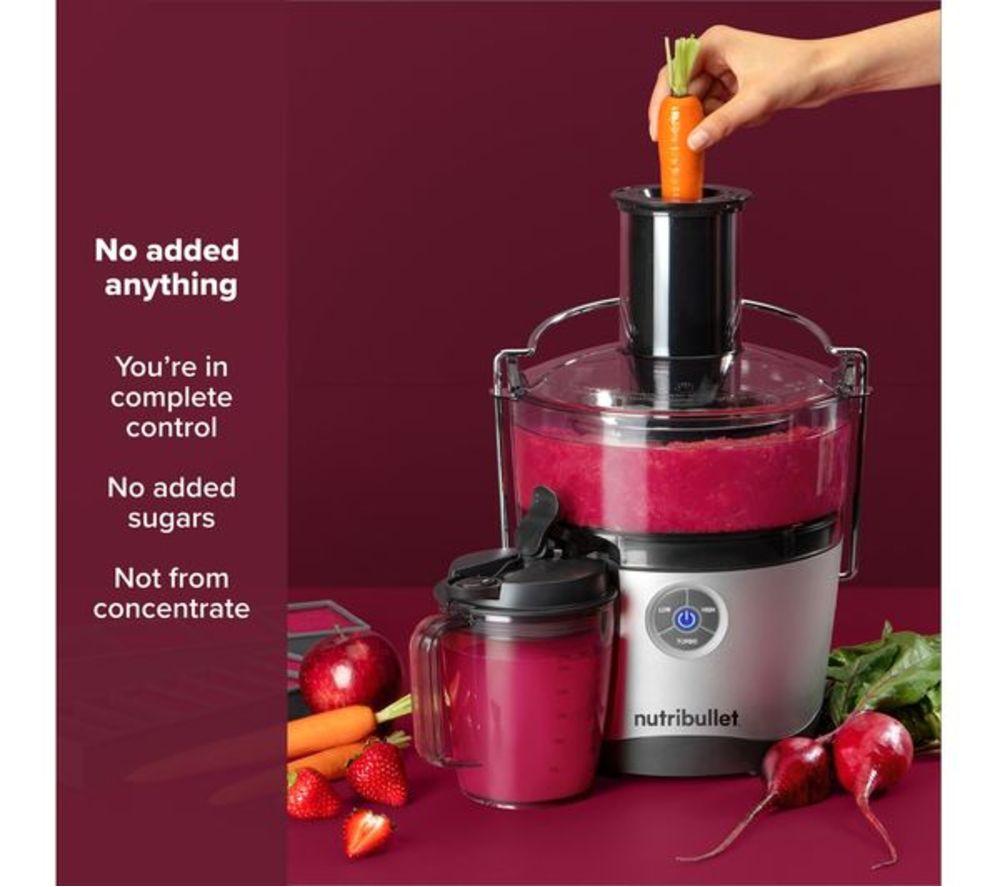 NUTRIBULLET 1000 W Juicer Pro - Black & Silver image number 14 of 15