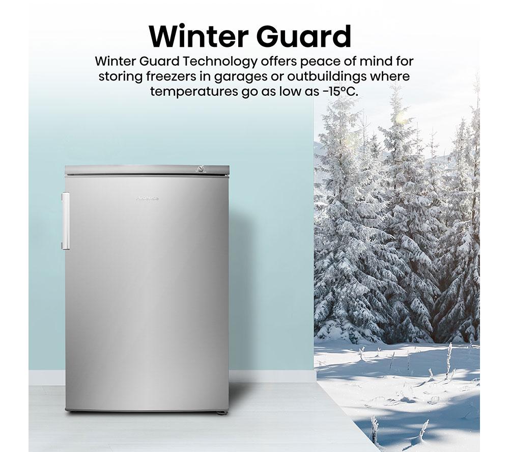 HISENSE FV105D4BC21 Undercounter Freezer - Silver image number 9 of 11