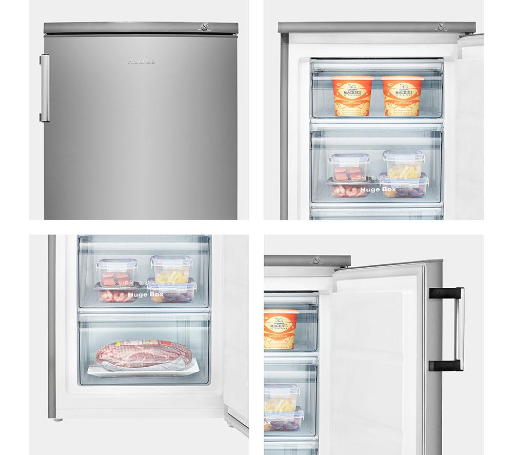 HISENSE FV105D4BC21 Undercounter Freezer - Silver image number 10 of 11
