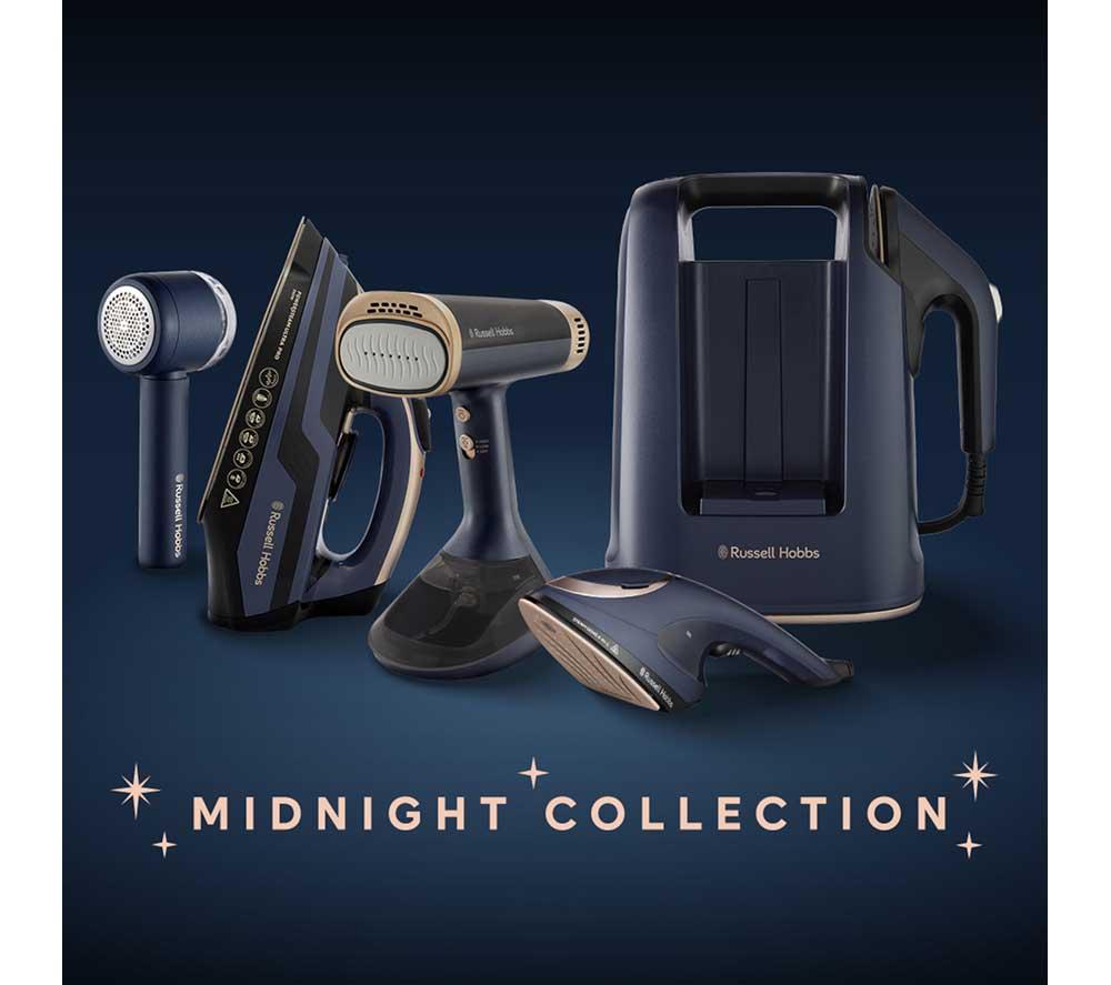 RUSSELL HOBBS VacuSteam Clothes Steamer - Midnight Blue image number 9 of 9
