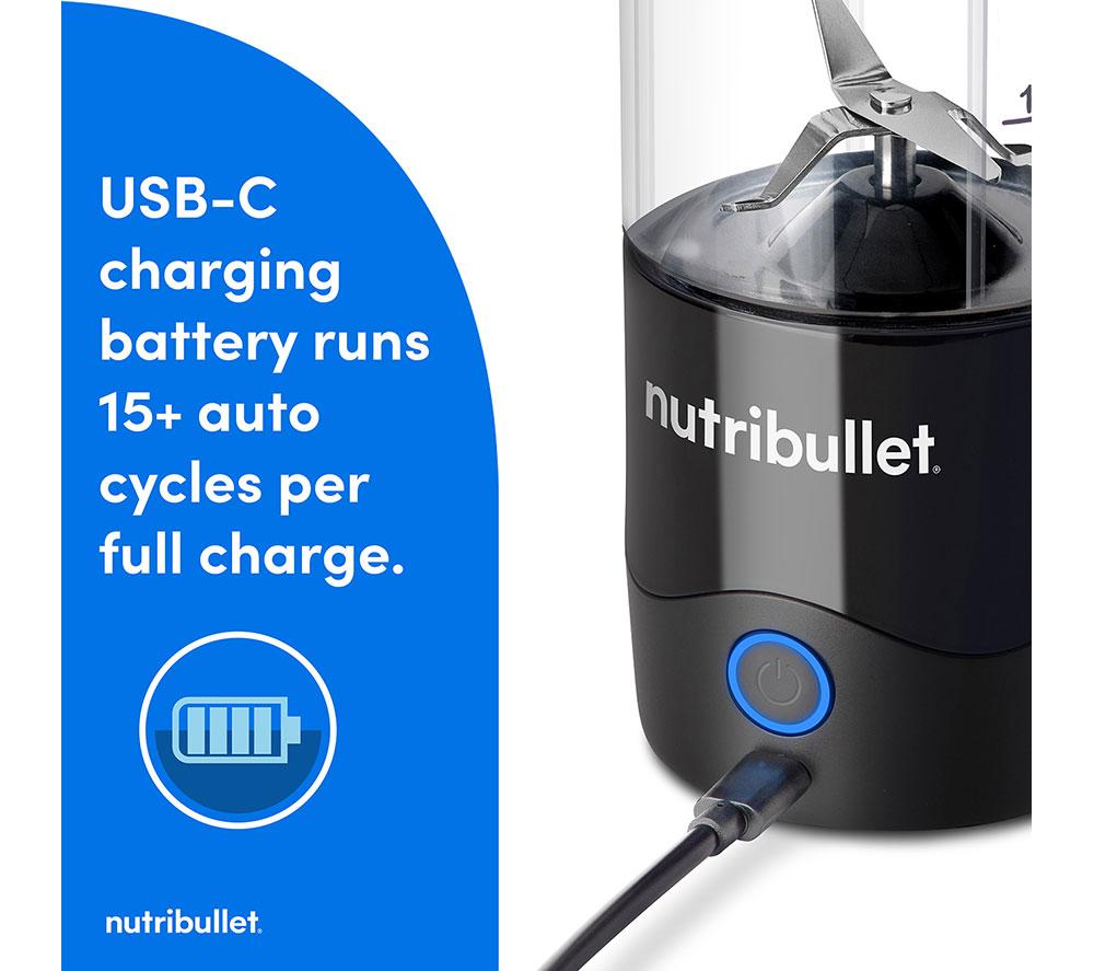 NUTRIBULLET Portable Blender - Black image number 4 of 11