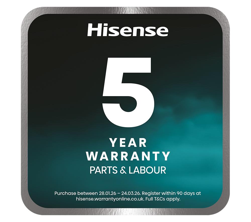 HISENSE 5i Series DH5I104BBAB WiFi-enabled 10 kg Heat Pump Tumble Dryer - Black image number 14 of 25