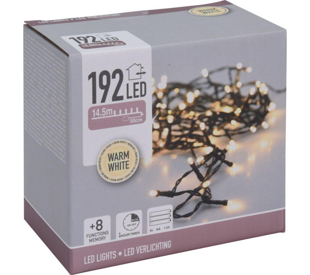UFP AX9810160 LED String Lights - Warm White, 14.5 m