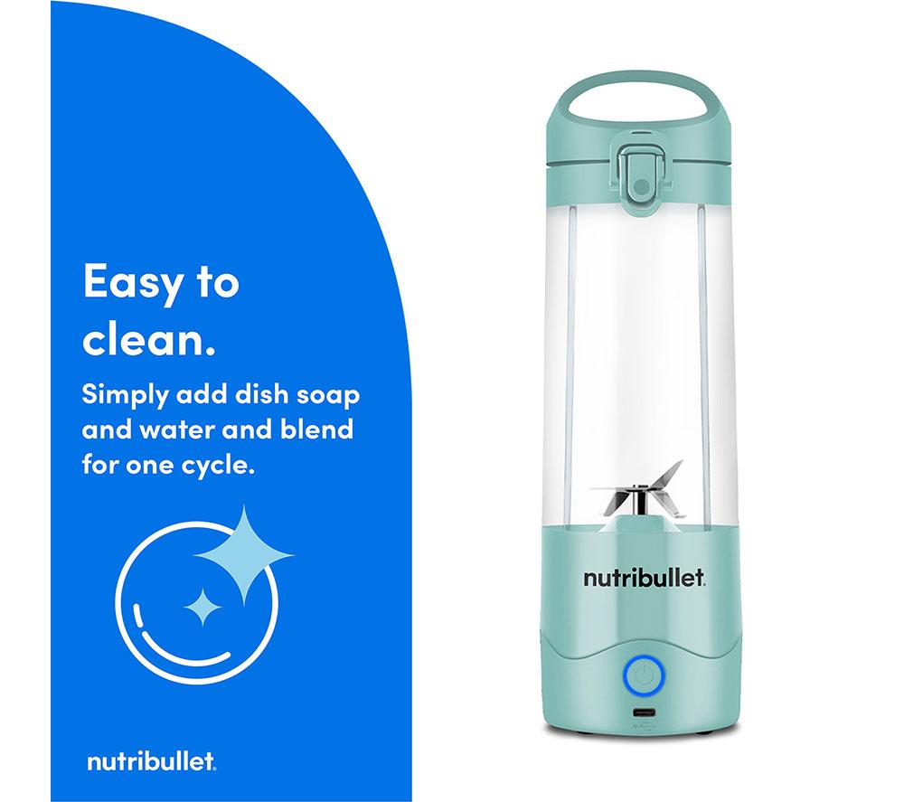 NUTRIBULLET Portable Blender - Light Blue image number 7 of 11