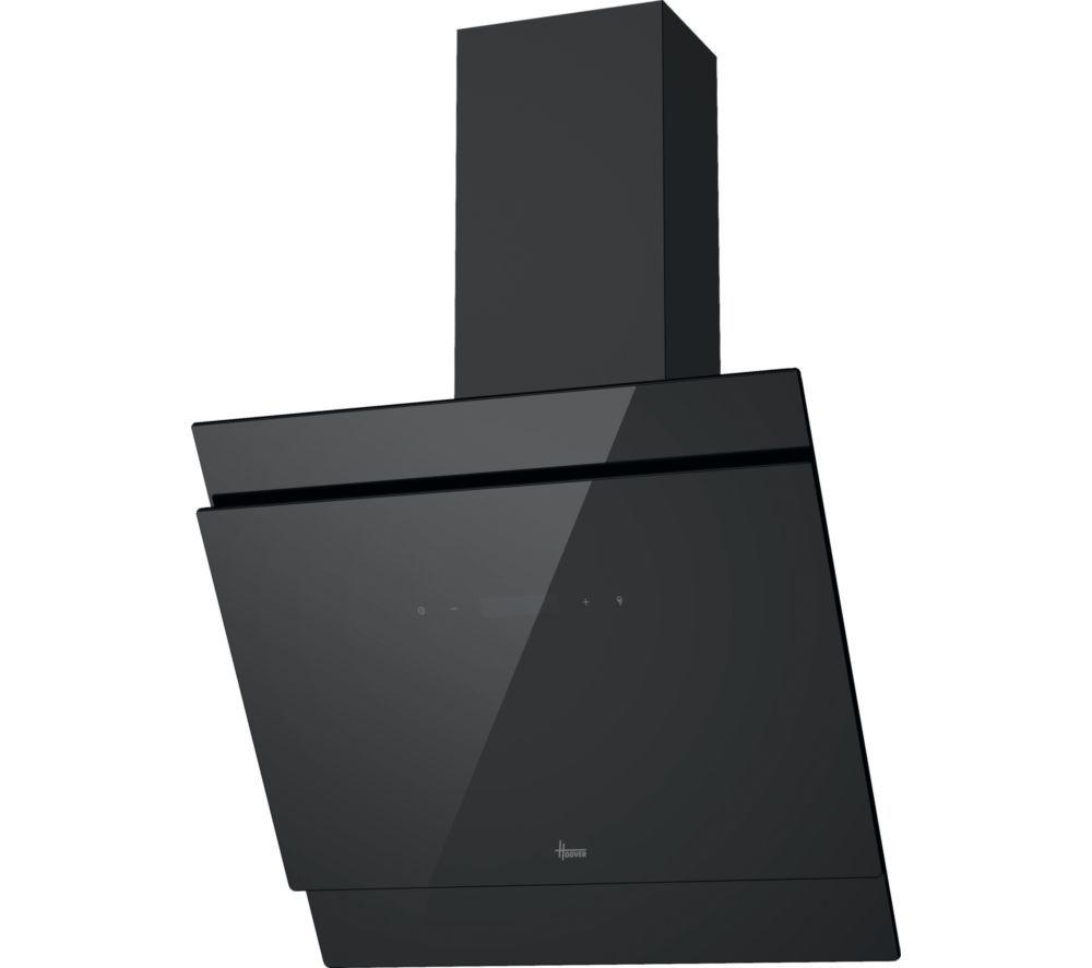HOOVER HDG6DCH3B 60 cm Chimney Cooker Hood - Black