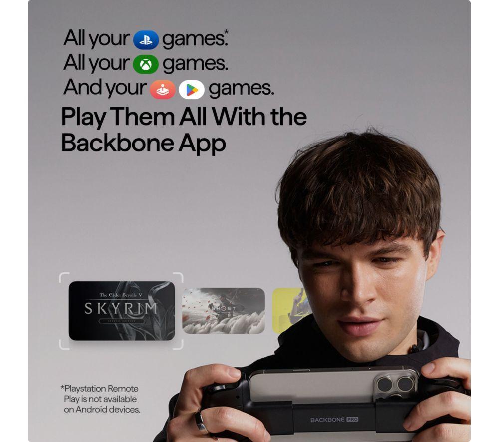 BACKBONE One Pro Gen 2 Gamepad for iPhone & Android - Playstation Edition image number 5 of 10