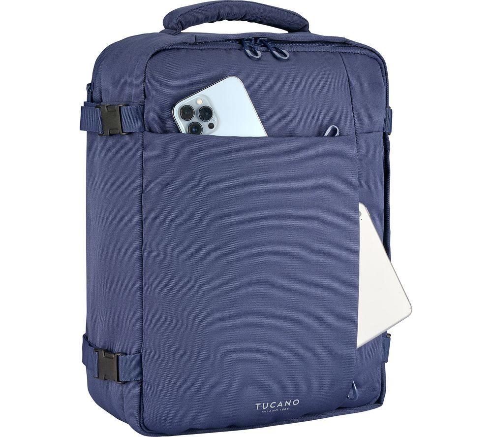 TUCANO Tugo M 15.6" Laptop Backpack - Blue image number 7 of 8