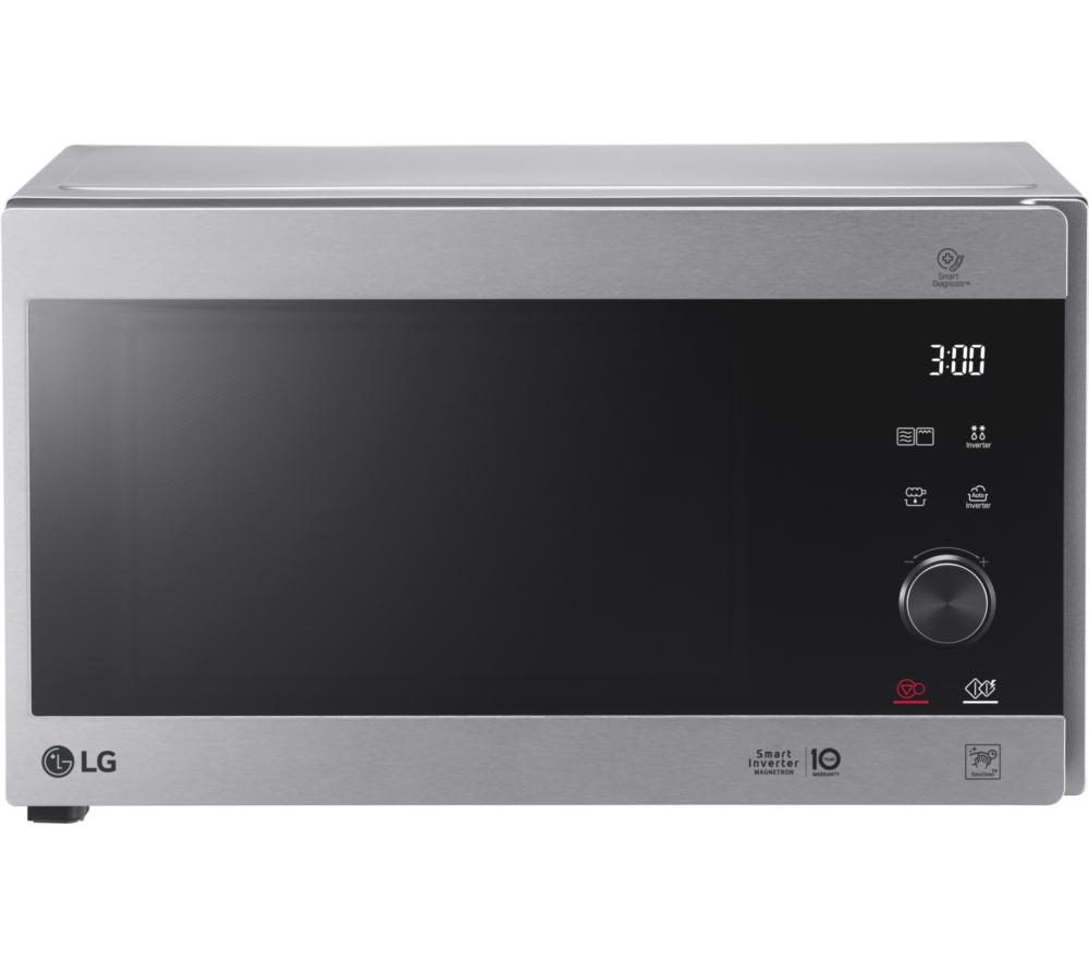 LG NeoChef MH6565CPS Compact Microwave with Grill - Silver
