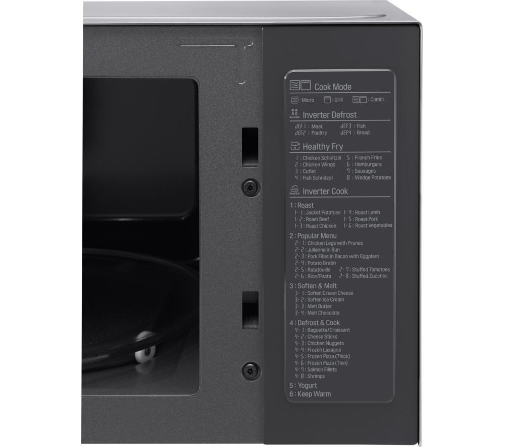 LG NeoChef MH6565CPS Compact Microwave with Grill - Silver image number 8 of 12