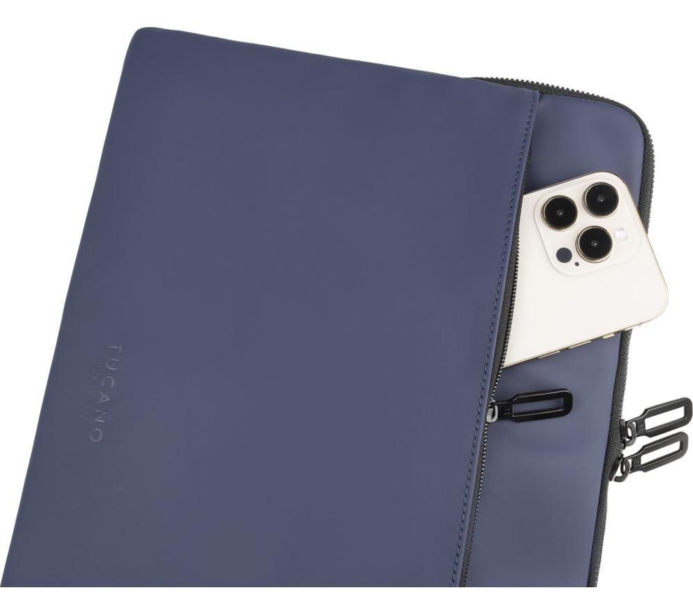 TUCANO Gommo 14" Laptop Sleeve - Blue image number 4 of 7