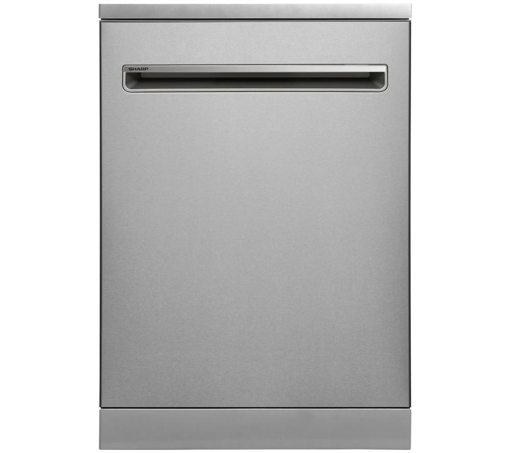 SHARP QW-S33F47E3I-EN Full-size Dishwasher - Inox image number 11 of 14