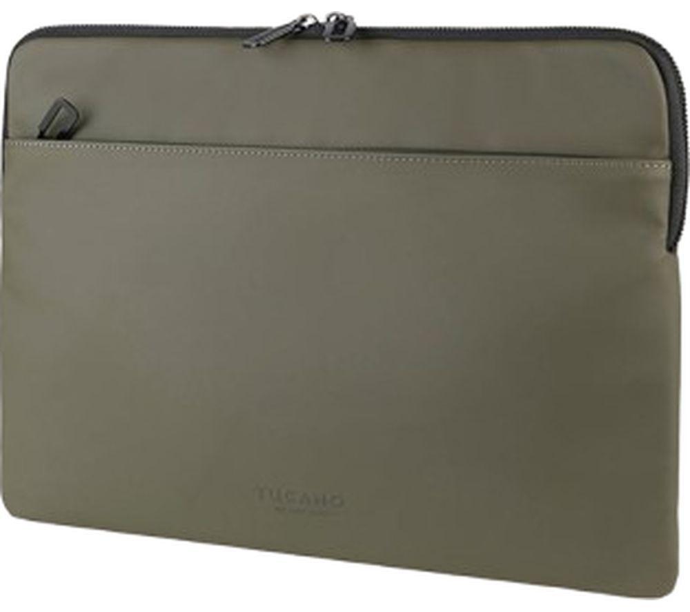 TUCANO Gommo 14" Laptop Sleeve - Military Green image number 2 of 3