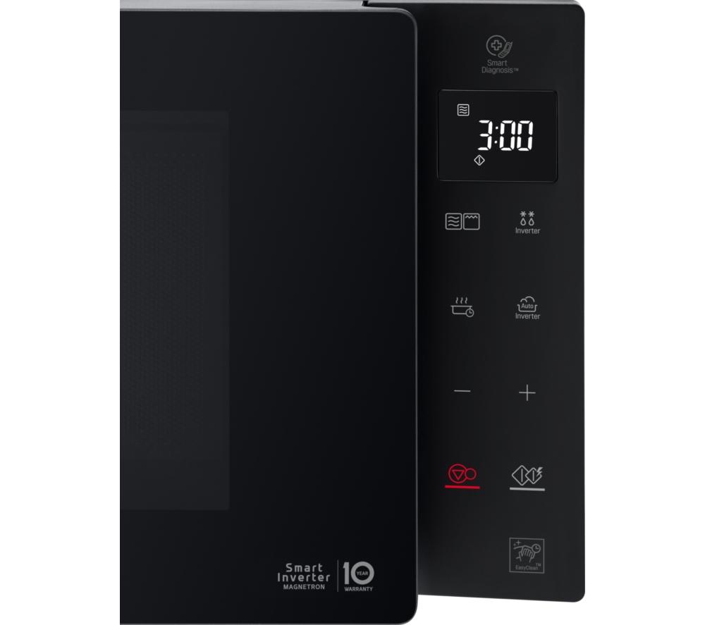 LG NeoChef MH6535GIS Compact Microwave with Grill - Black image number 8 of 11