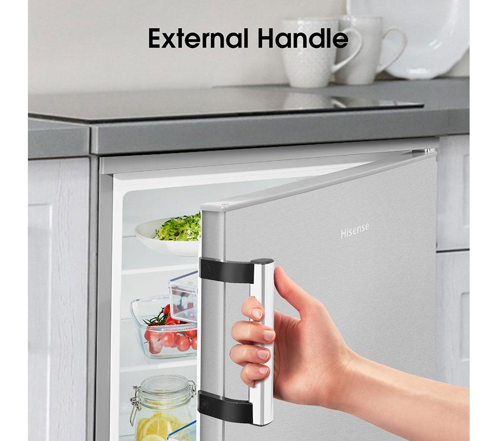 HISENSE RL170D4BCE Undercounter Fridge - Silver image number 3 of 11