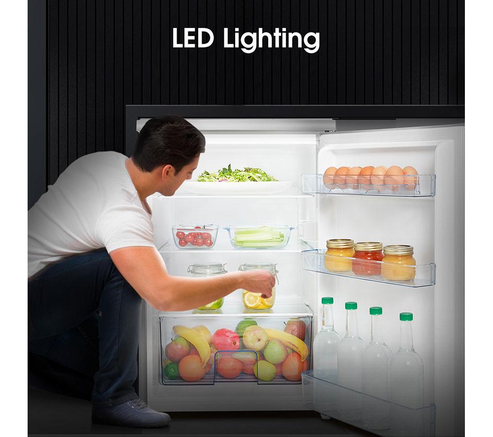 HISENSE RL170D4BCE Undercounter Fridge - Silver image number 5 of 11