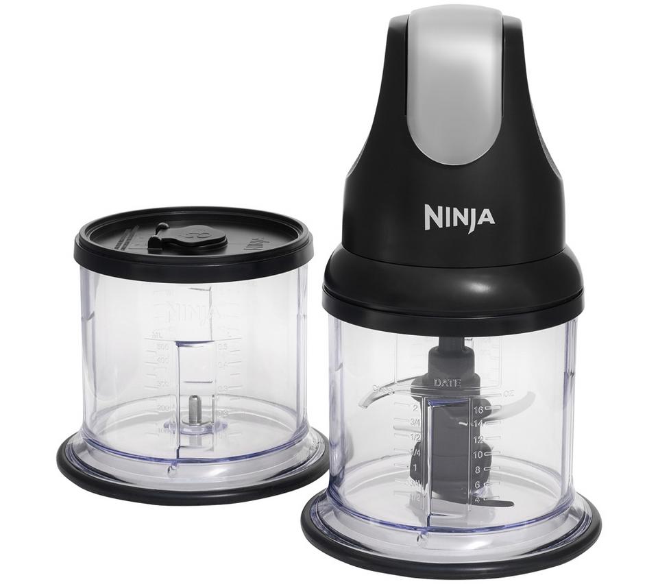 NINJA NJ1002UKBK Express Chop Mini Chopper & Blender - Black