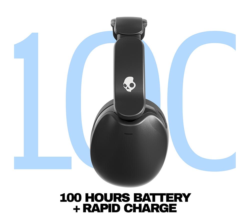 SKULLCANDY Hesh 360 Wireless Bluetooth Headphones - Black image number 4 of 11