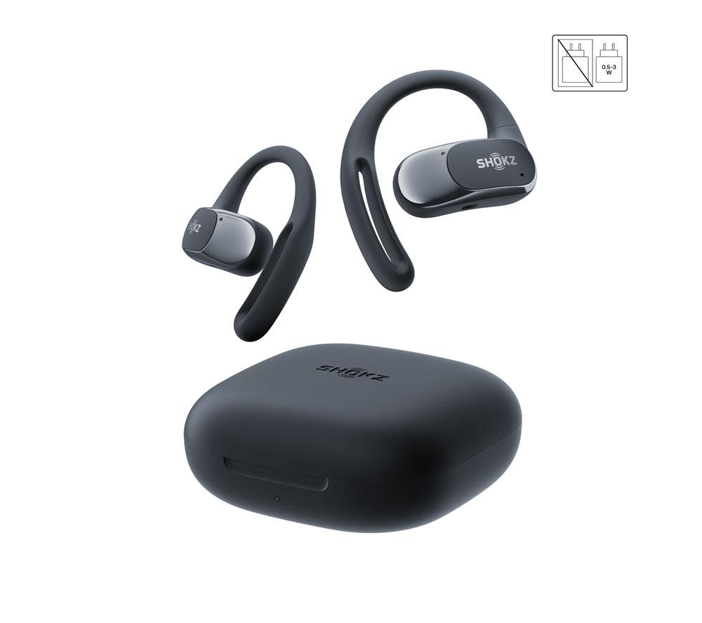 SHOKZ OpenFit Air Wireless Bluetooth Earbuds - Black