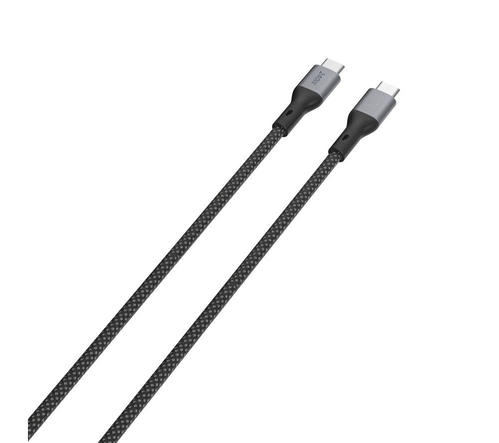 GOJI 240 W USB Type-C to USB Type-C Cable - 2 m, Black image number 3 of 3