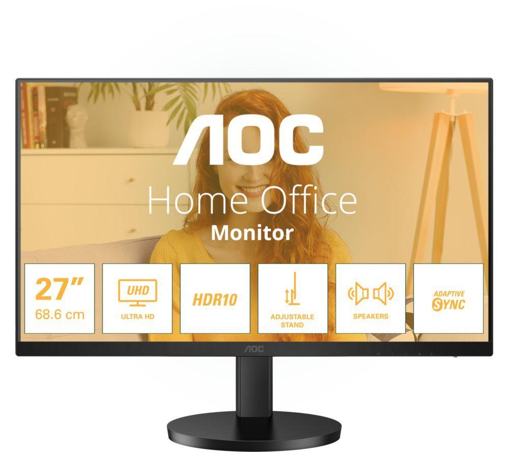 AOC U27B3AF 4K Ultra HD 27" IPS LCD Monitor - Black