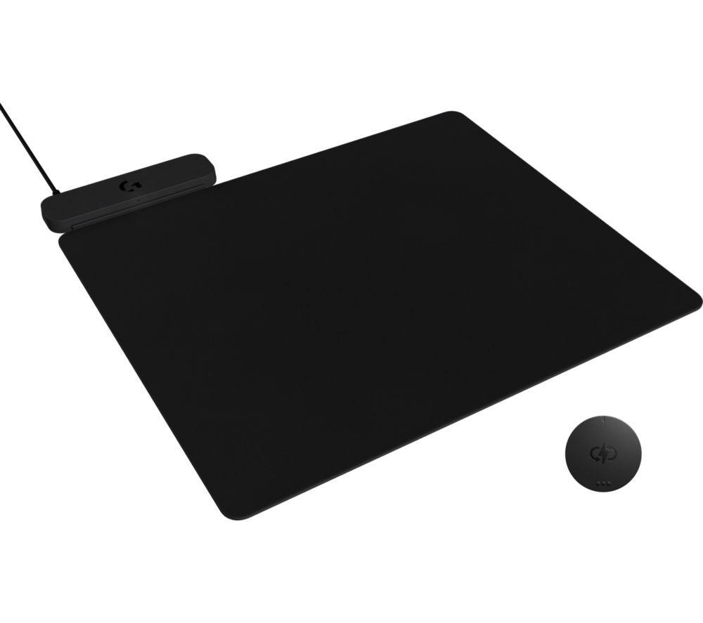 Logitech G POWERPLAY 2 Wireless Charging Mouse Pad | for Compatible Gaming Mice, 34.5 X 28.4 cm (13.5 x 11.2 inches), 3.5 mm Height, for PC/Mac - Black - Image 5