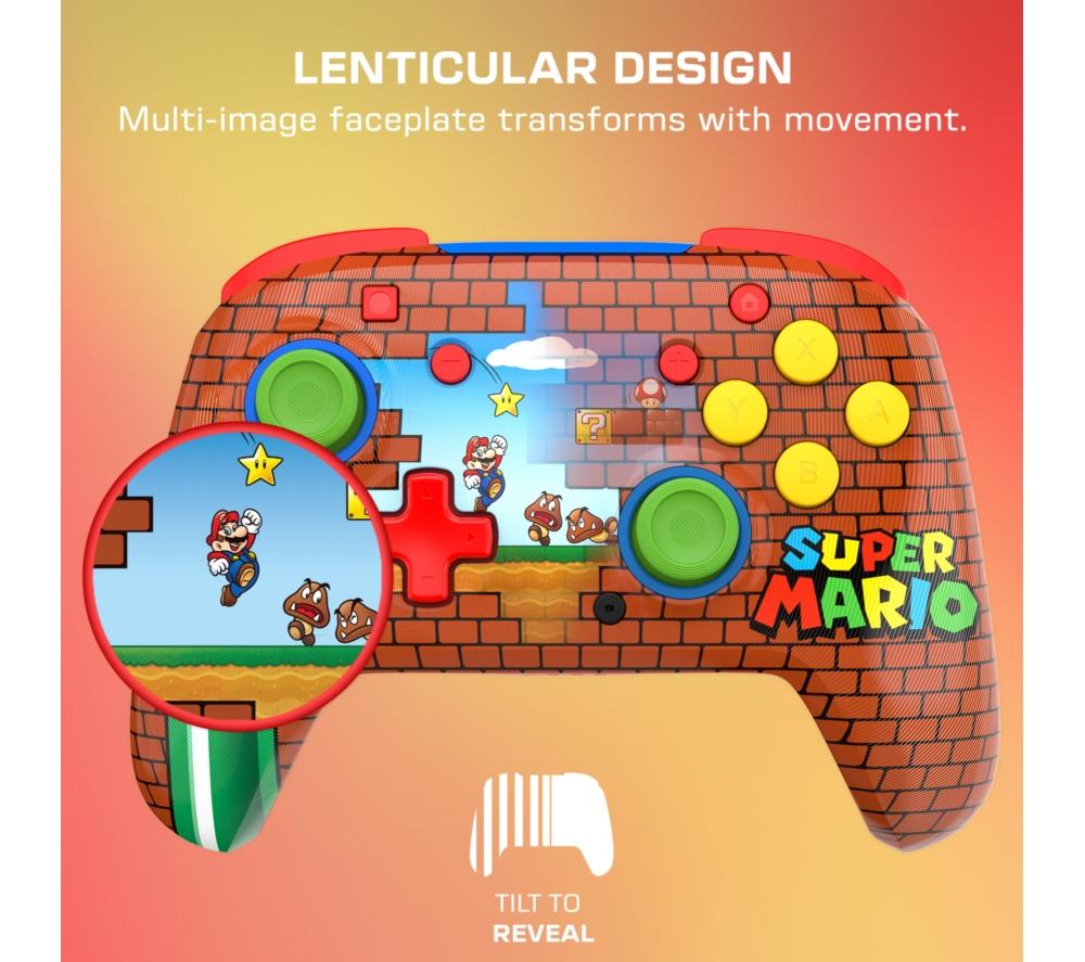 TURTLE BEACH Rematch Wireless Controller for Nintendo Switch - Mario Bricks image number 4 of 15