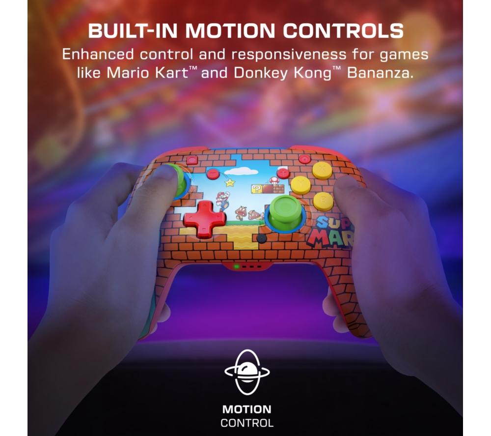 TURTLE BEACH Rematch Wireless Controller for Nintendo Switch - Mario Bricks image number 5 of 15