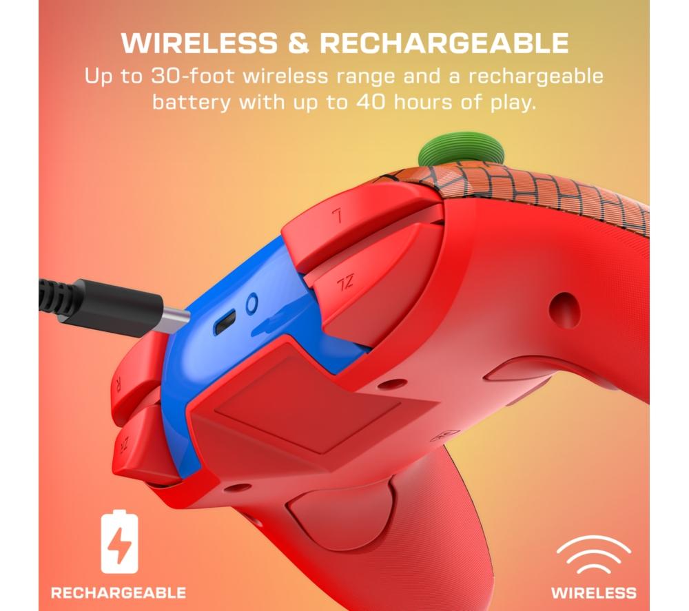 TURTLE BEACH Rematch Wireless Controller for Nintendo Switch - Mario Bricks image number 6 of 15
