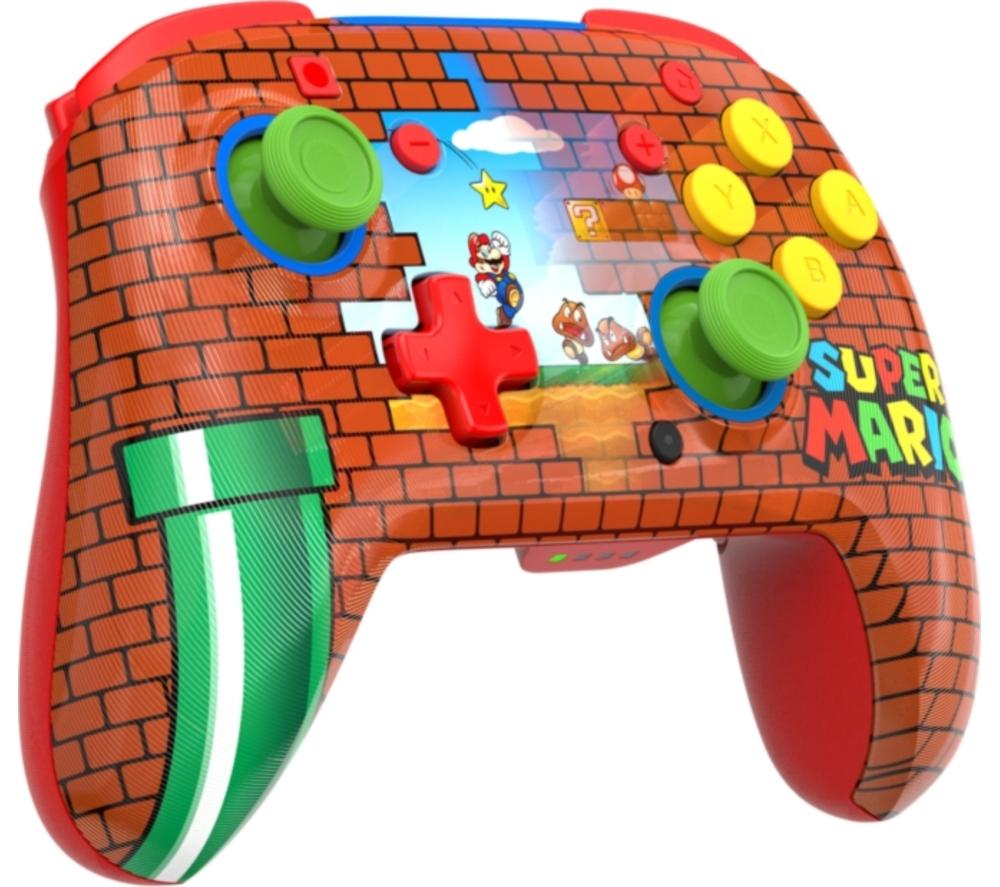 TURTLE BEACH Rematch Wireless Controller for Nintendo Switch - Mario Bricks image number 12 of 15