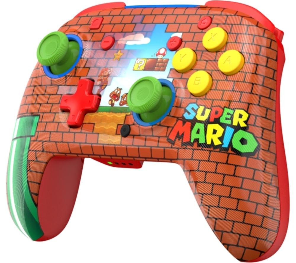TURTLE BEACH Rematch Wireless Controller for Nintendo Switch - Mario Bricks image number 13 of 15