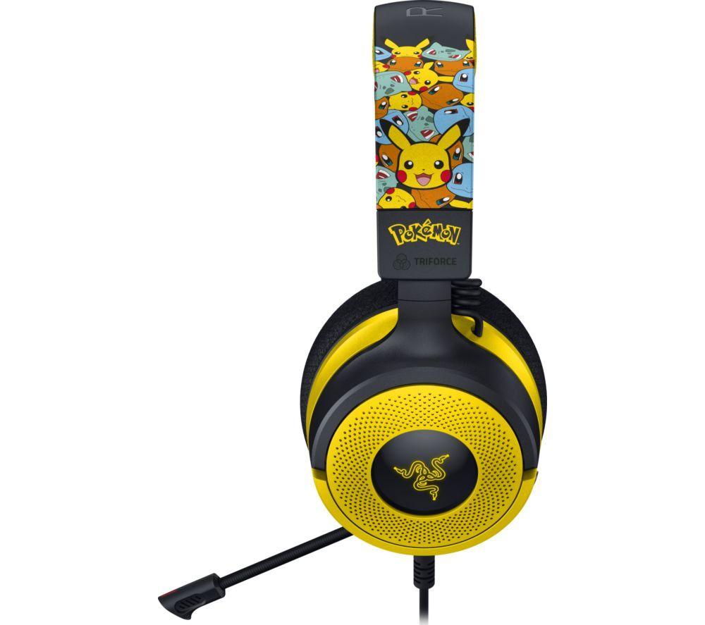 RAZER Kraken V4 X 7.1 Gaming Headset - Pokemon Kanto Starters Edition image number 2 of 3