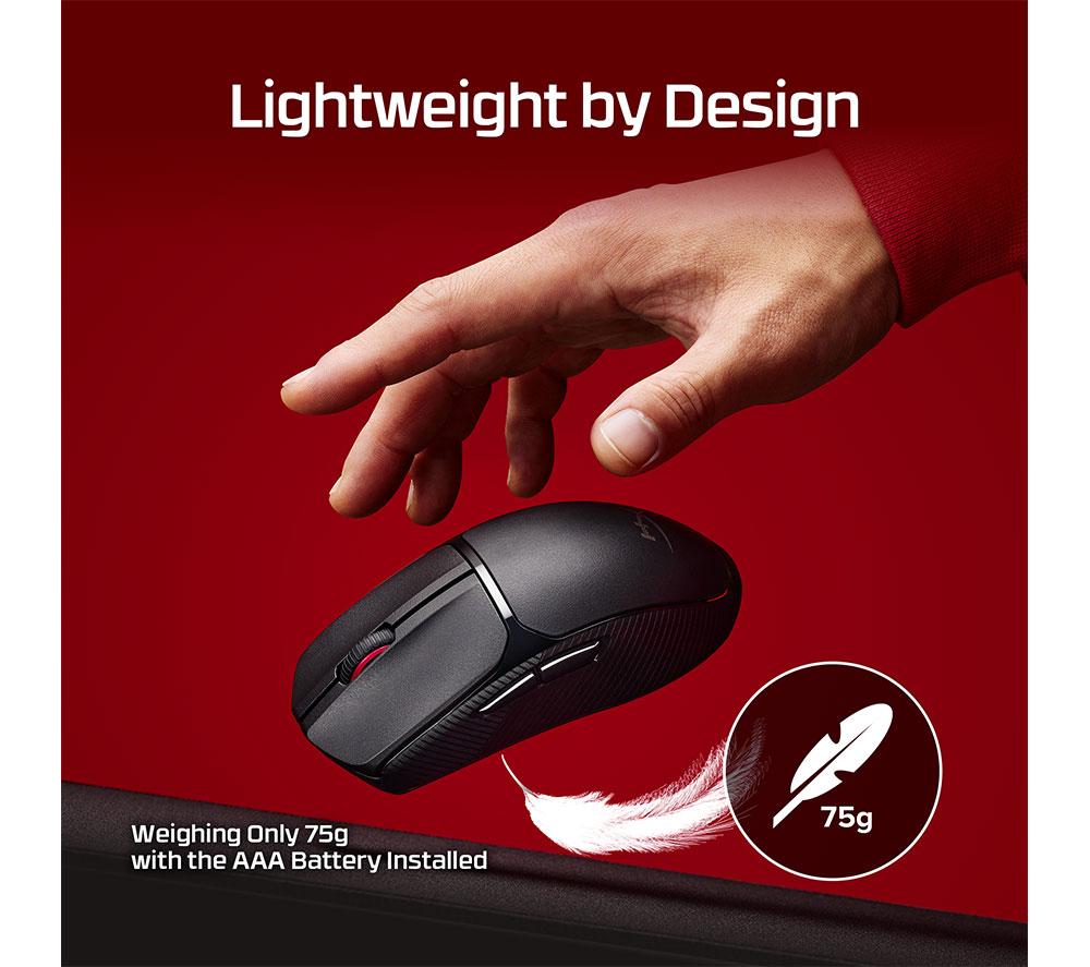 HYPERX Pulsefire Fuse RGB Wireless Optical Gaming Mouse image number 2 of 14