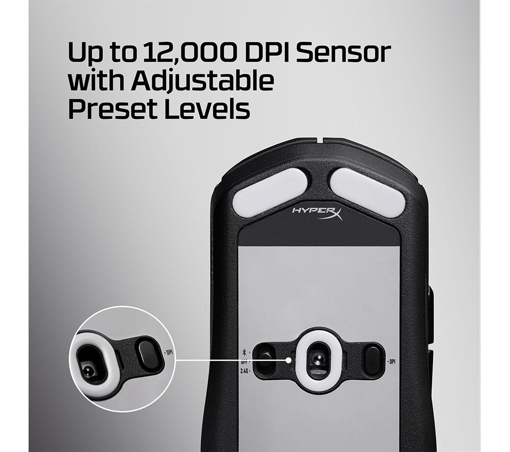 HYPERX Pulsefire Fuse RGB Wireless Optical Gaming Mouse image number 8 of 14